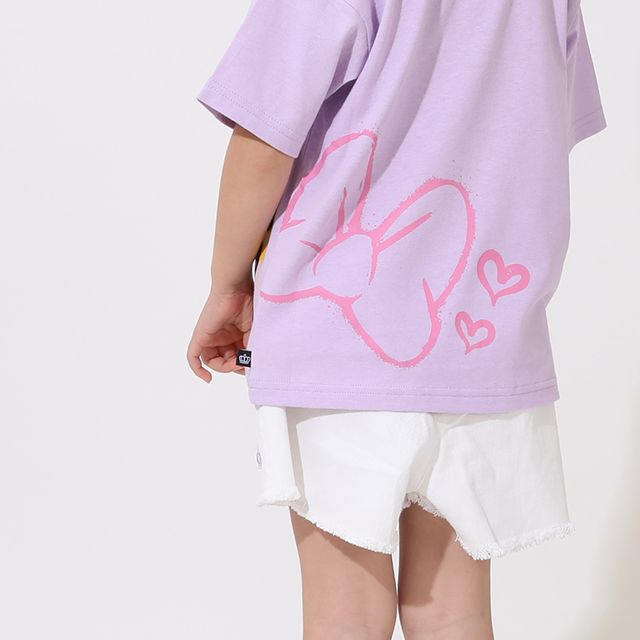 【ベビードール】ミニー BIGフェイスTシャツ 9229K