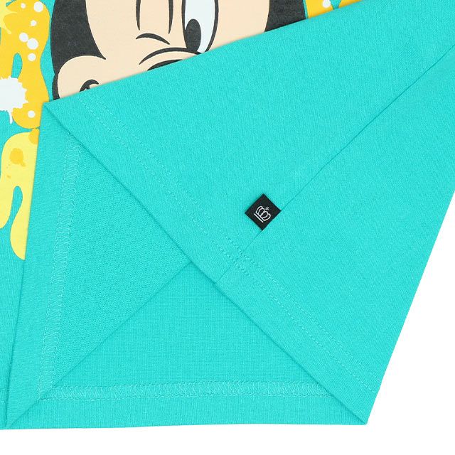 【ベビードール】ミッキー 親子お揃い キャラクターTシャツ 9230K