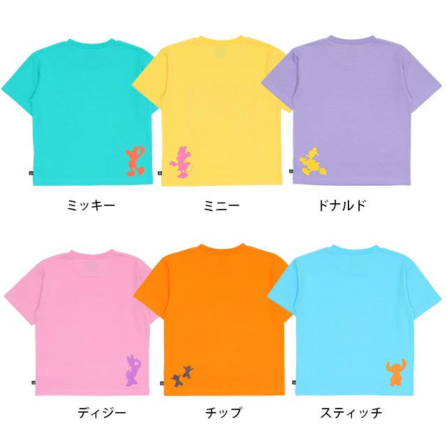 【ベビードール】ミニー 親子お揃い キャラクターTシャツ 9230K