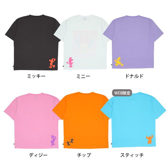 【ベビードール】ミッキー 親子お揃い キャラクターTシャツ 9230A