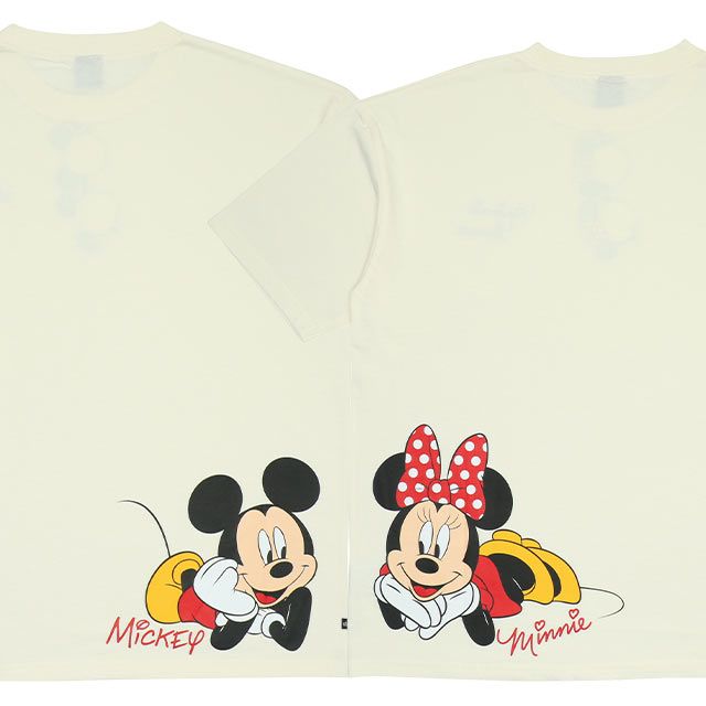 【ベビードール】ミニー 親子お揃い サングラスTシャツ 9231A / 大人 ユニセックス 男女兼用 リンクコーデ ペアルック 親子コーデ トップス 半袖 天竺素材