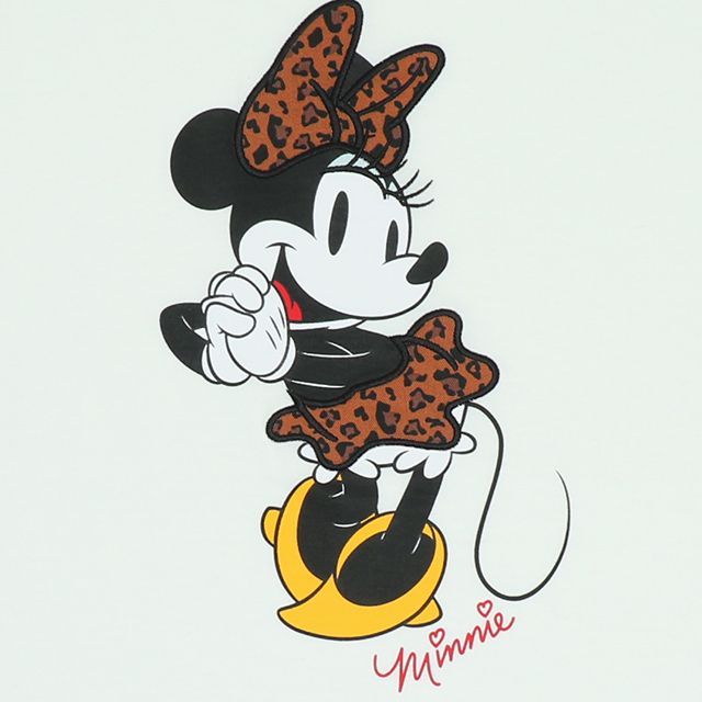 【ベビードール】ミニー 親子お揃い リンガーTシャツ 9235K