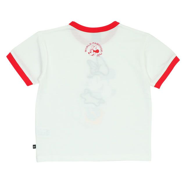 【ベビードール】ミニー 親子お揃い リンガーTシャツ 9235K