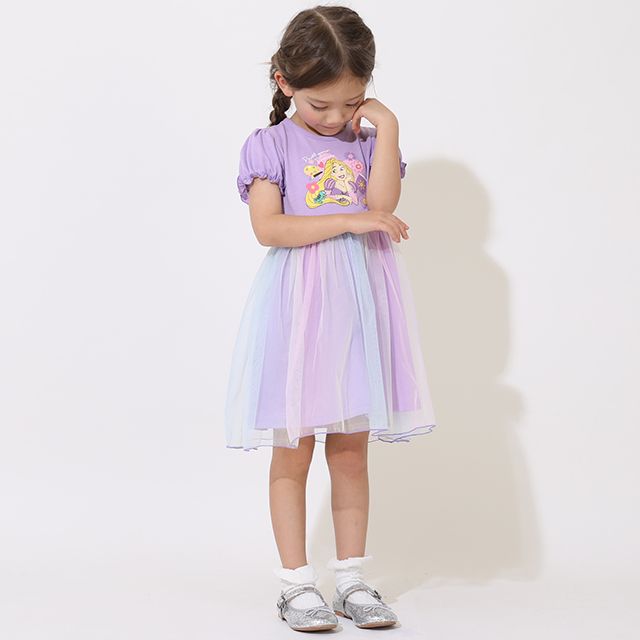 【ベビードール】ラプンツェル プリンセス レインボーワンピース 9246K