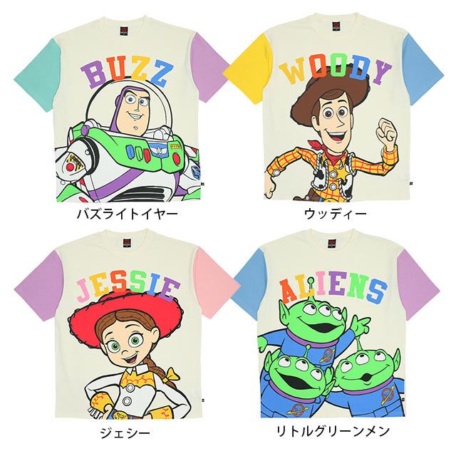 【ベビードール】バズ・ライトイヤー 親子お揃い BIGフェイスTシャツ 9271A