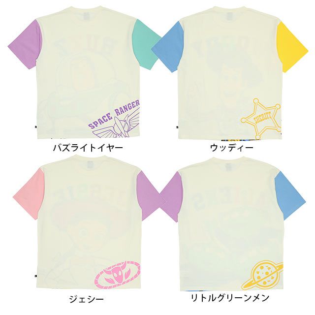 【ベビードール】ウッディ 親子お揃い BIGフェイスTシャツ 9271A