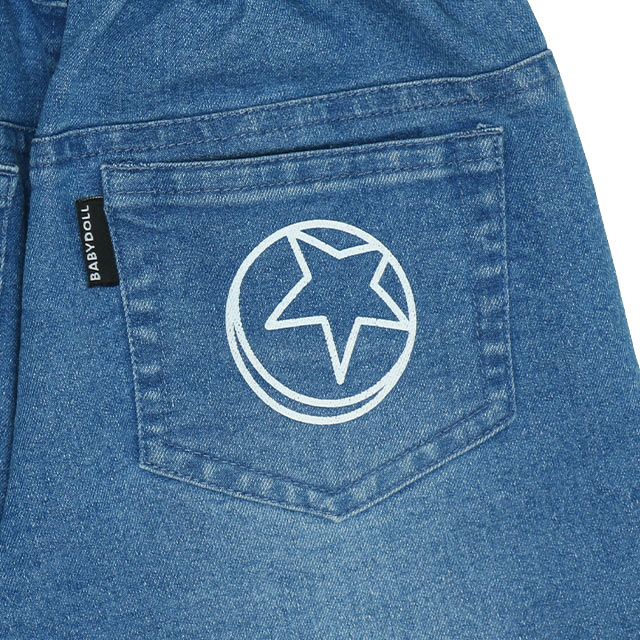 【ベビードール】バズ・ライトイヤー デニムハーフパンツ 9272K