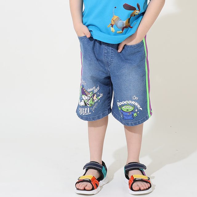 【ベビードール】バズ・ライトイヤー デニムハーフパンツ 9272K