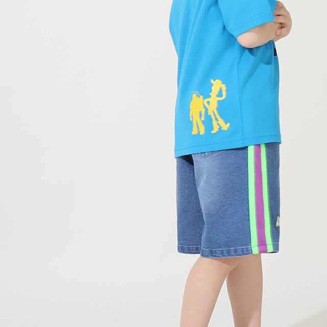 【ベビードール】バズ・ライトイヤー デニムハーフパンツ 9272K