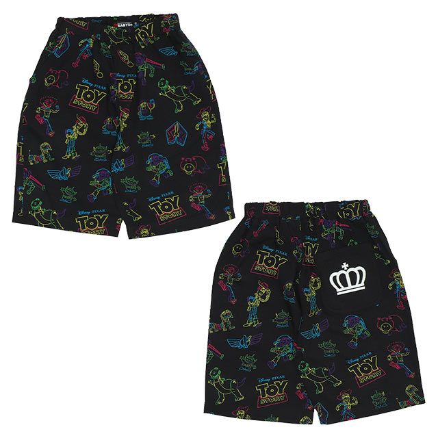 【ベビードール】トイ・ストーリー 親子お揃い ネオンハーフパンツ 9273K（トップス別売）