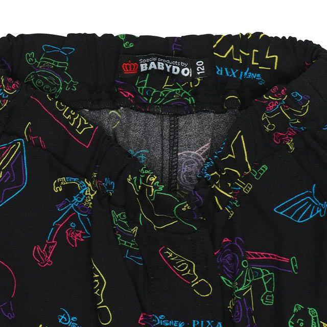 【ベビードール】トイ・ストーリー 親子お揃い ネオンハーフパンツ 9273K（トップス別売）