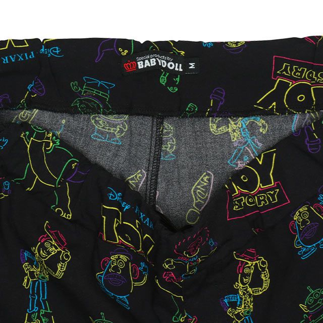 【ベビードール】トイ・ストーリー 親子お揃い ネオンハーフパンツ 9273A（トップス別売）