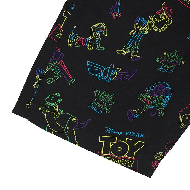 【ベビードール】トイ・ストーリー 親子お揃い ネオンハーフパンツ 9273A（トップス別売）