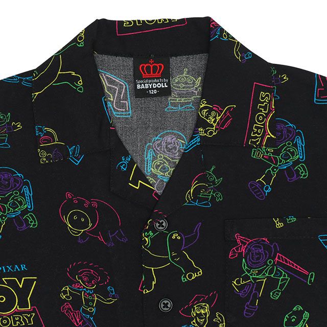 【ベビードール】トイ・ストーリー 親子お揃い ネオンシャツ 9274K（ボトムス別売）