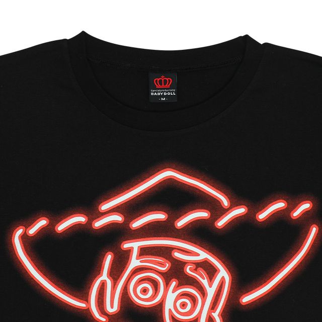 【ベビードール】ウッディ 親子お揃い 蓄光ネオンTシャツ 9275A