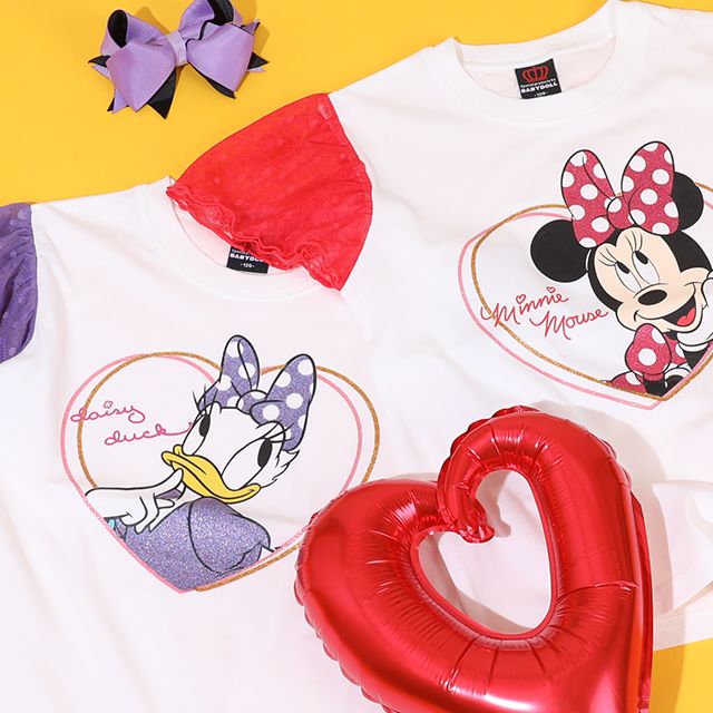 【ベビードール】ミニー チュール袖Tシャツ 9281K