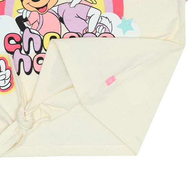 【ベビードール】ミニー＆デイジー 裾リボンTシャツ 9286K