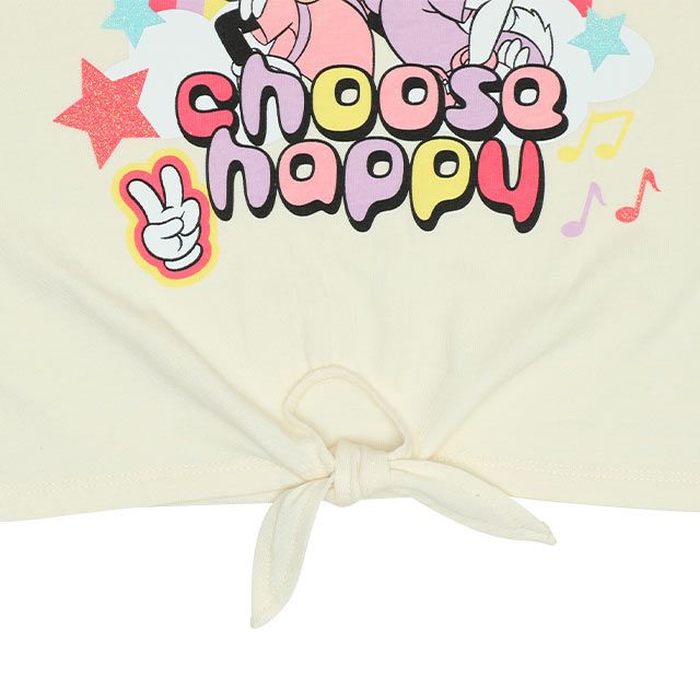 【ベビードール】ミニー＆デイジー 裾リボンTシャツ 9286K