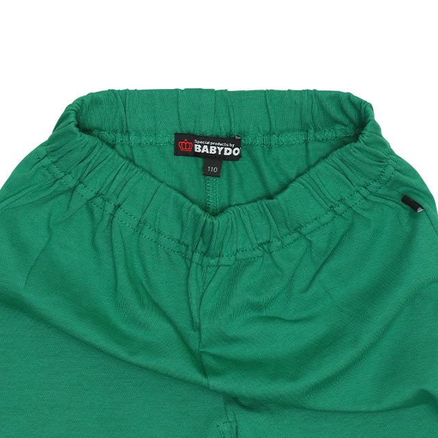 【ベビードール】ピーター・パン なりきるパーカー&ハーフパンツ セットアップ 9302K / ベビーサイズ キッズ 半袖 半ズボン 上下セット ウエスト総ゴム ゴム穴付き 仮装 コスチューム コスプレ