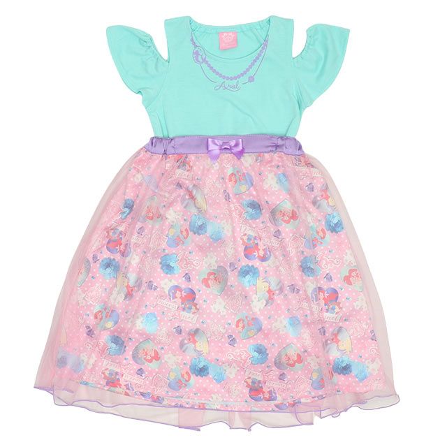 【ベビードール】アリエル ディズニー プリンセス3WAYワンピース 9303K