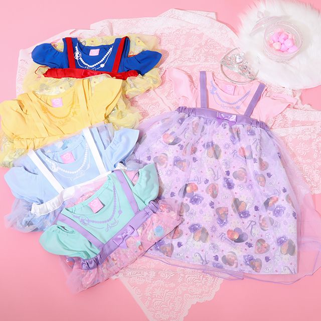 【ベビードール】アリエル ディズニー プリンセス3WAYワンピース 9303K