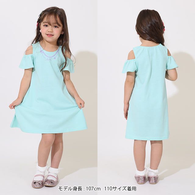 【ベビードール】アリエル ディズニー プリンセス3WAYワンピース 9303K