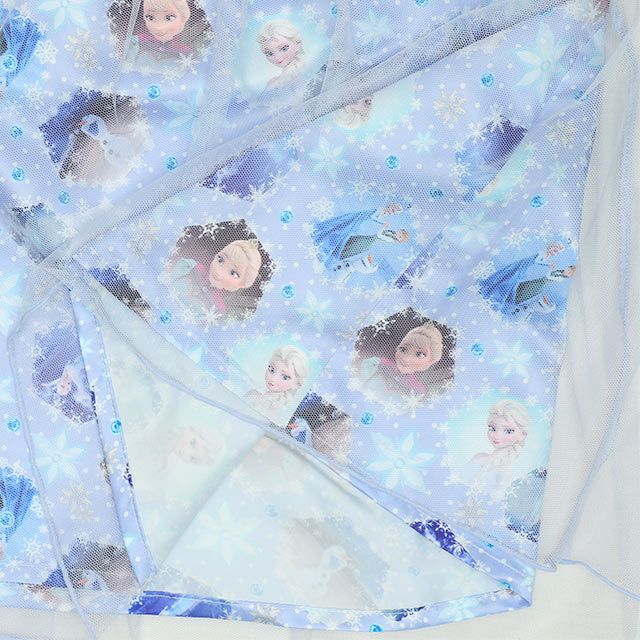 【ベビードール】白雪姫 プリンセス / 3WAYワンピース 9303K / キッズ キャミワンピ スカート 肩紐長さ調整可 ウエストゴム調整可 リボン フリル チュール 肩出し お姫様 なりきる ガーリー