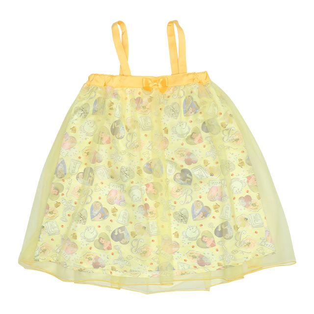 【ベビードール】ベル プリンセス / 3WAYワンピース 9303K / キッズ キャミワンピ スカート 肩紐長さ調整可 ウエストゴム調整可 リボン フリル チュール 肩出し お姫様 なりきる ガーリー