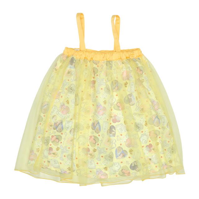 【ベビードール】ベル プリンセス / 3WAYワンピース 9303K / キッズ キャミワンピ スカート 肩紐長さ調整可 ウエストゴム調整可 リボン フリル チュール 肩出し お姫様 なりきる ガーリー