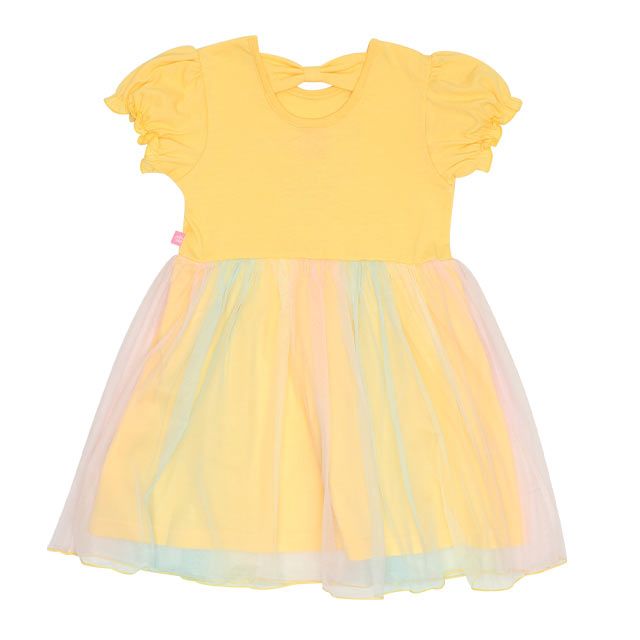 【ベビードール】アナ プリンセス / レインボーワンピース 9246K / キッズ ベビーサイズ スカート フリル チュール お姫様 なりきる ガーリー