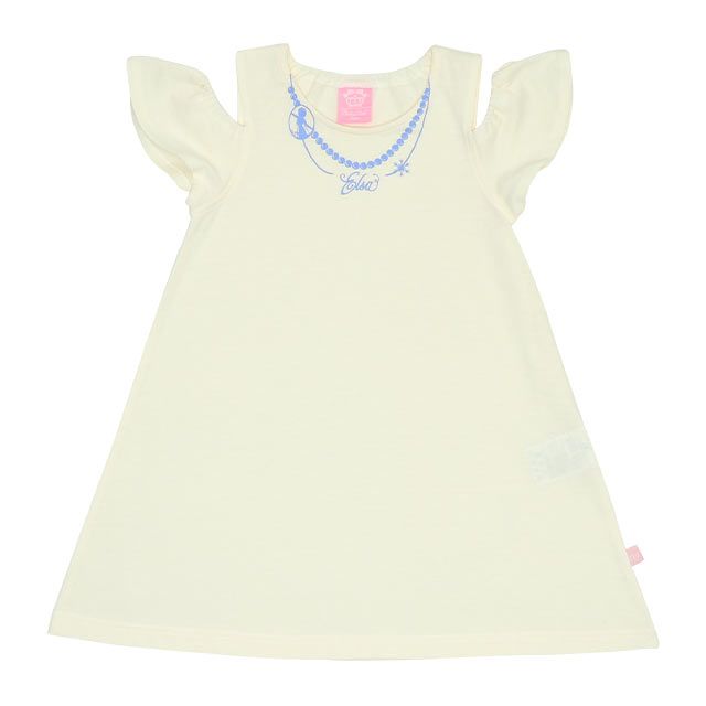 【ベビードール】エルサ プリンセス / 3WAYワンピース 9303K / キッズ キャミワンピ スカート 肩紐長さ調整可 ウエストゴム調整可 リボン フリル チュール 肩出し お姫様 なりきる ガーリー