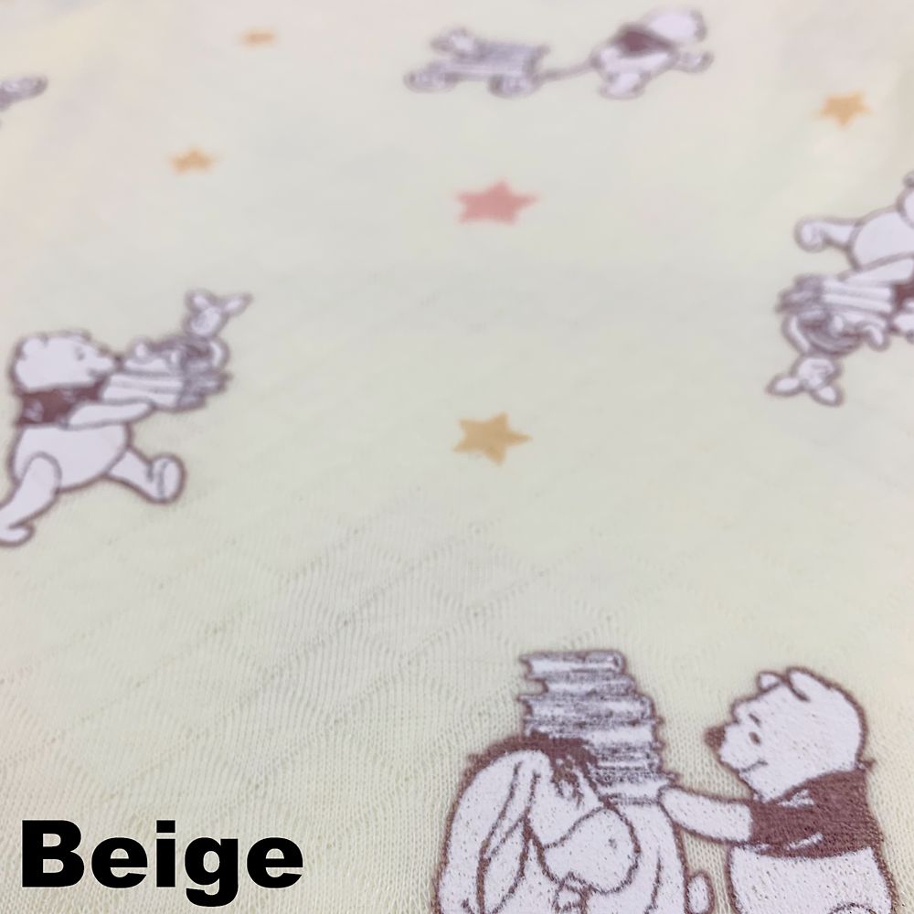 プー キルト長袖キッズパジャマ