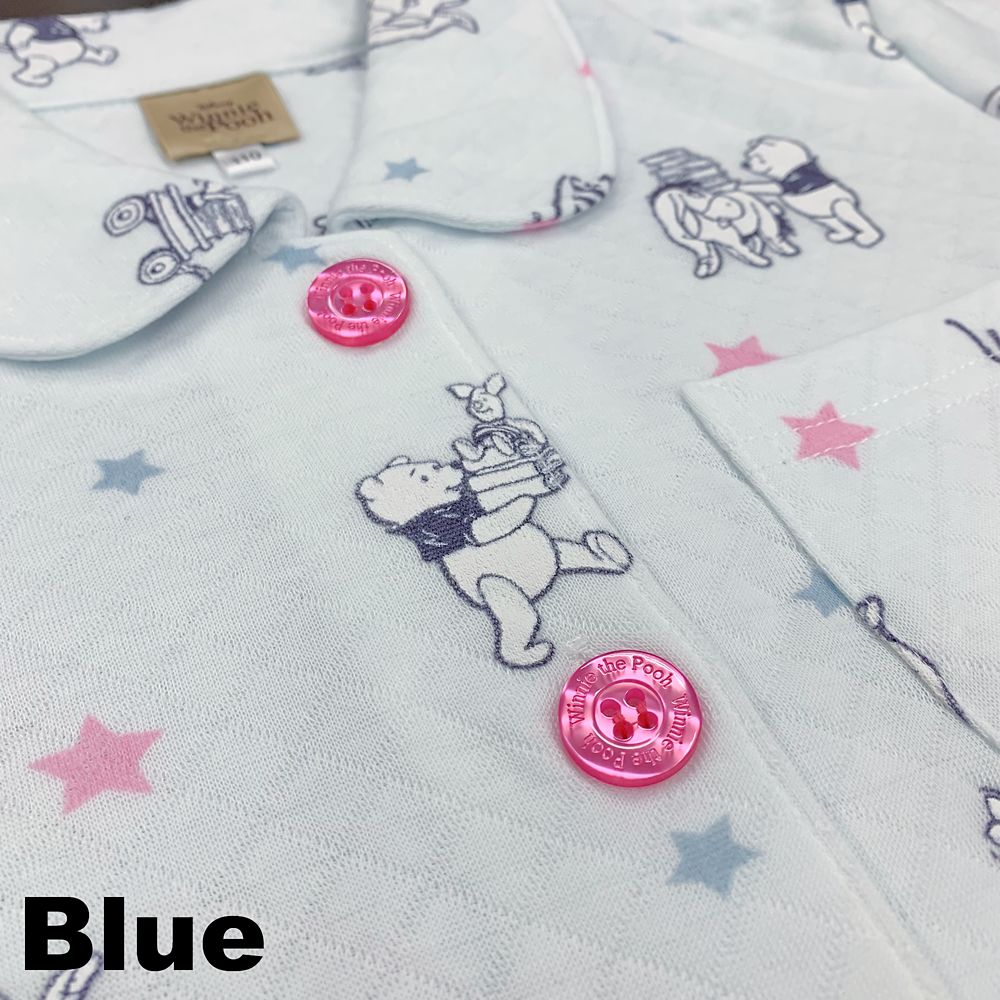 プー キルト長袖キッズパジャマ