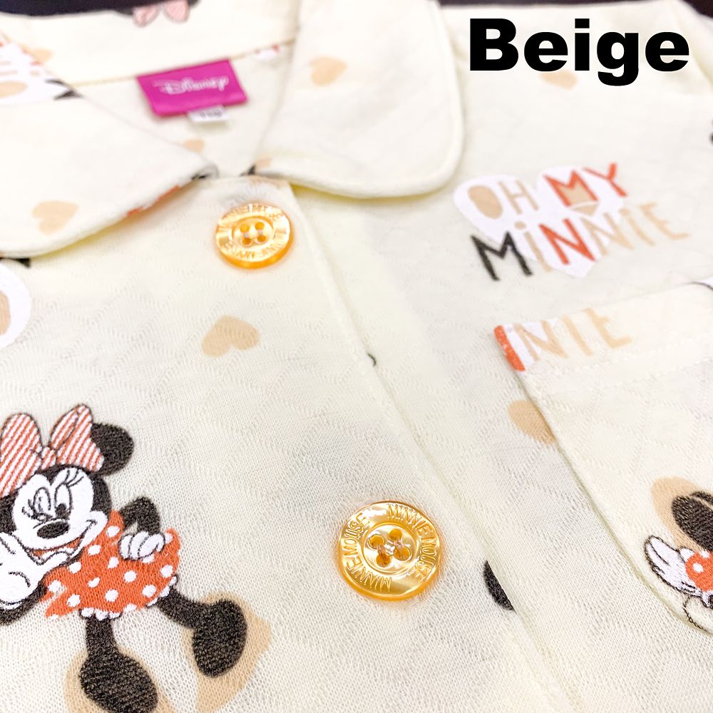 ミニー キルト長袖キッズパジャマ