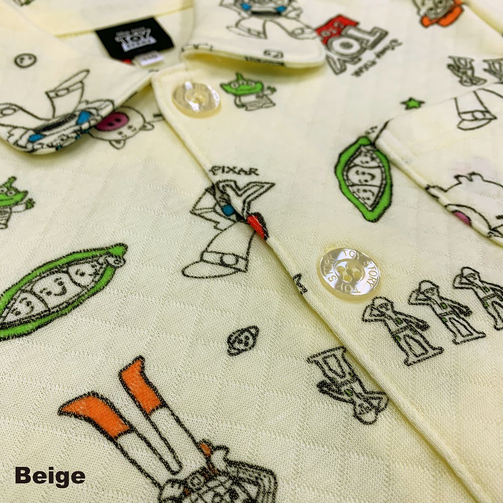 トイストーリー キルト長袖キッズパジャマ