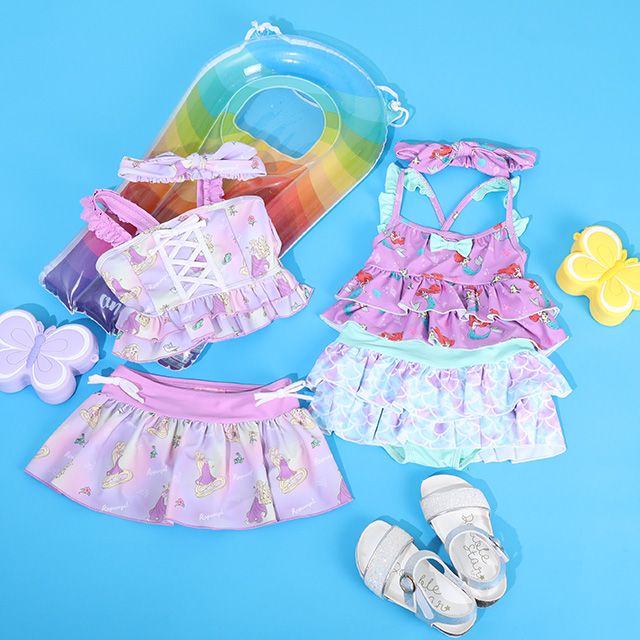 【ベビードール】ラプンツェル プリンセス セパレート水着 9447K