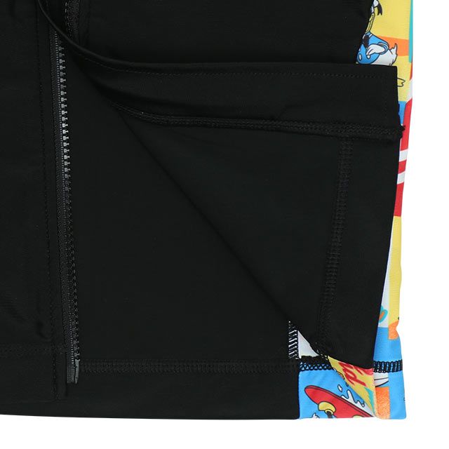 【ベビードール】ミッキー ラッシュガード 9451K （ボトムス別売） / ベビーサイズ キッズ スイムウェア 水着 トップス 長袖 日焼け対策 UV対策 UVカット