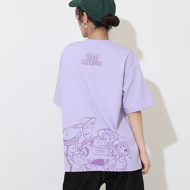 【ベビードール】 バズ・ライトイヤー 親子お揃い トイ・ストーリー キャラクターTシャツ 9457A