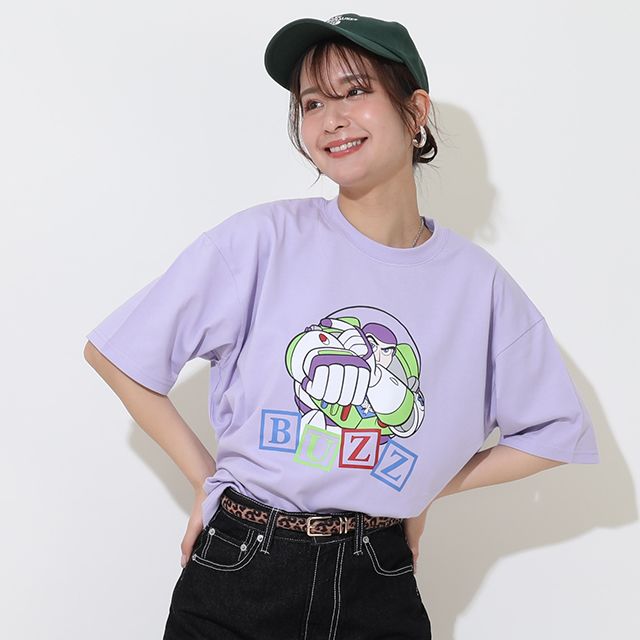 【ベビードール】 バズ・ライトイヤー 親子お揃い トイ・ストーリー キャラクターTシャツ 9457A