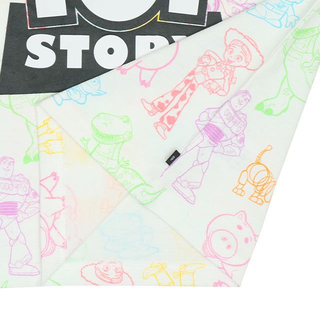 【ベビードール】 親子お揃い トイ・ストーリー 総柄Tシャツ 9460K