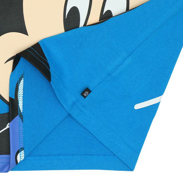 【ベビードール】ミッキー 親子お揃い サングラスレンチキュラーTシャツ 9464K / 角度で柄が変わる ベビーサイズ キッズ リンクコーデ ペアルック 親子コーデ トップス 半袖 天竺素材