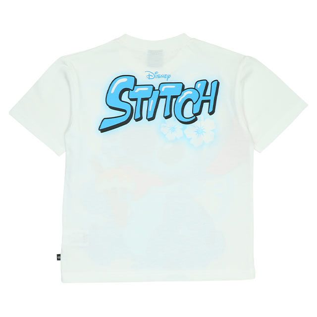 【ベビードール】 スティッチ 親子お揃い スプレーペイントTシャツ 9465K