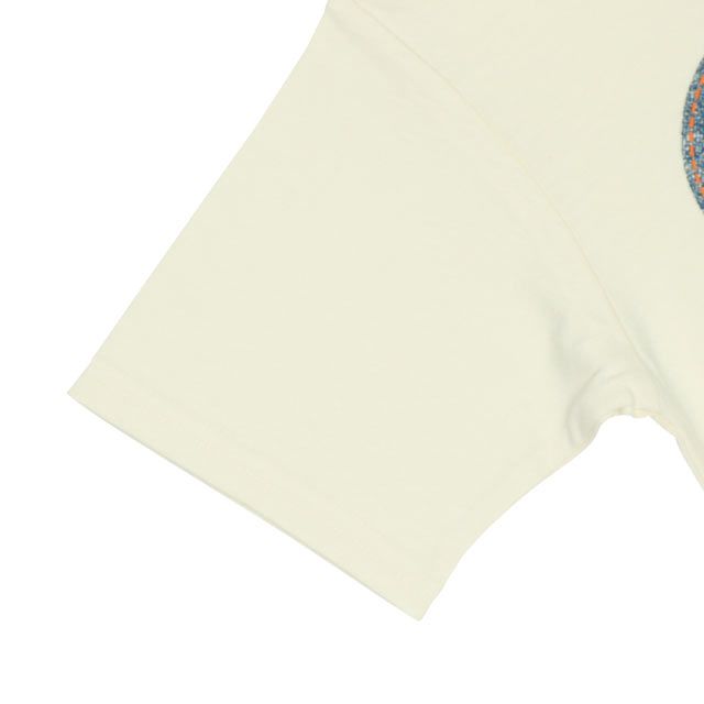 【ベビードール】ミッキー 親子お揃い デニム貼付風Tシャツ 9466K / ベビーサイズ キッズ リンクコーデ ペアルック 親子コーデ トップス 半袖 天竺素材