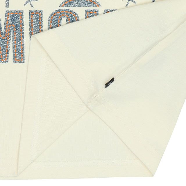 【ベビードール】ミッキー 親子お揃い デニム貼付風Tシャツ 9466A / 大人 ユニセックス 男女兼用 リンクコーデ ペアルック 親子コーデ トップス 半袖 天竺素材