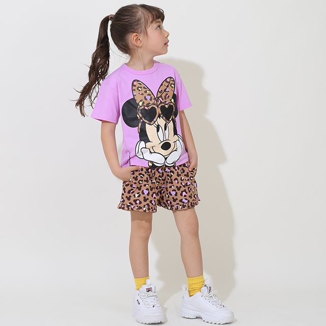 【ベビードール】ミニー ヒョウ柄セットアップ 9468K