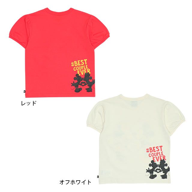 【ベビードール】ミッキー&ミニー ペアパフスリーブTシャツ 9469K