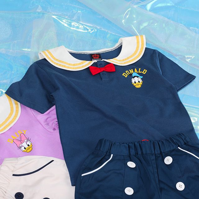 【ベビードール】ドナルド セーラー襟Tシャツ 9535K