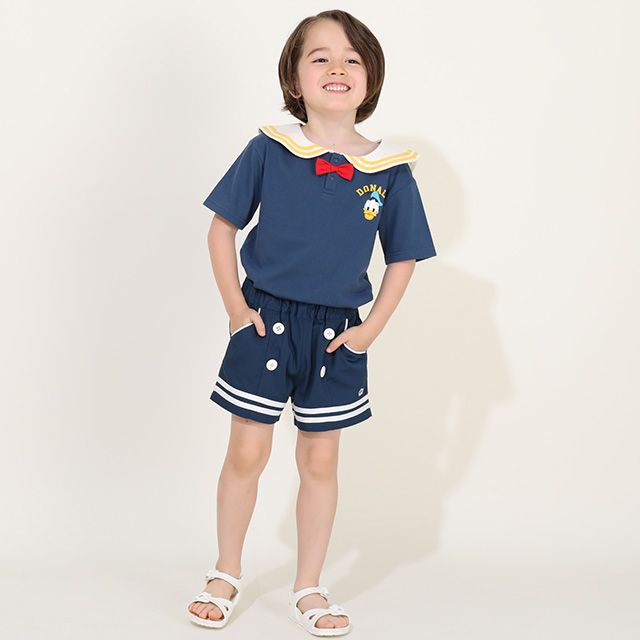 【ベビードール】ドナルド セーラー襟Tシャツ 9535K