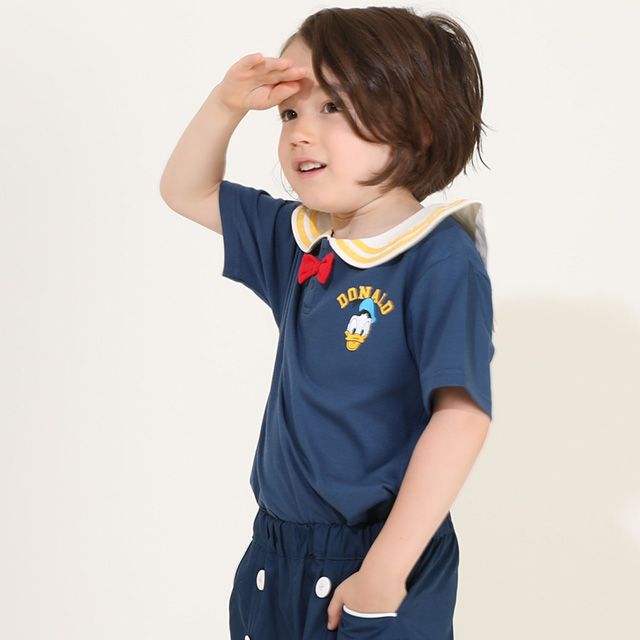 【ベビードール】ドナルド セーラー襟Tシャツ 9535K