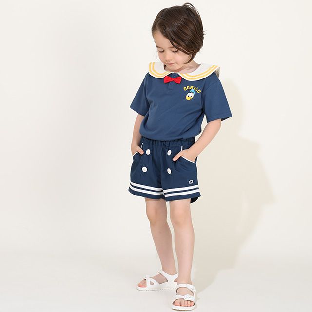 【ベビードール】ドナルド セーラー襟Tシャツ 9535K